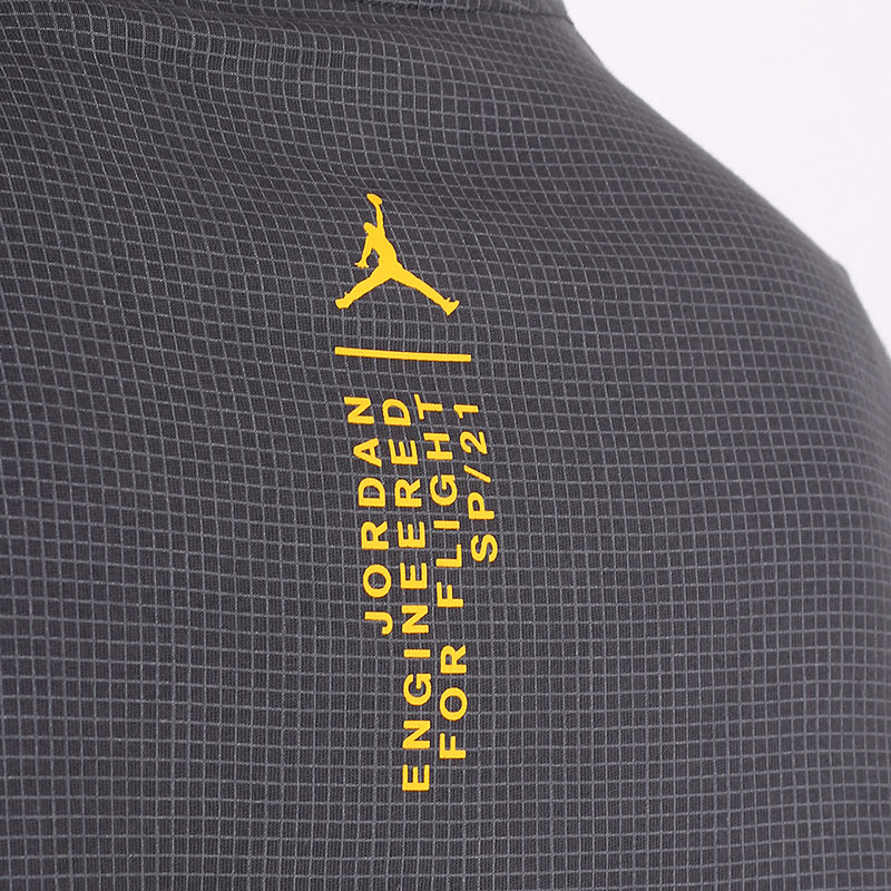 мужская серая футболка Jordan 23 Engineered Short-Sleeve T-Shirt CV3377-010 - цена, описание, фото 5